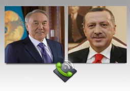 Нурсултан Назарбаев провел телефонный разговор с Реджепом Эрдоганом