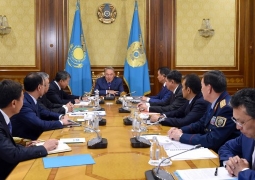 Нурсултан Назарбаев дал ряд поручений силовым структурам РК