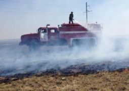 Жара стала причиной степных пожаров в Восточном Казахстане