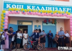 11-летнему герою, спасшему девочку от педофила в Актау, подарили велосипед