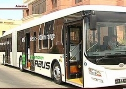 В Алматы простаивает "зеленый" автобус за 600 тысяч евро