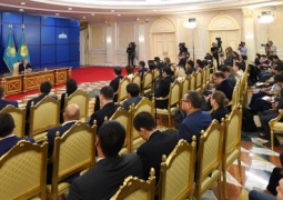 ПОЛНОЕ ВИДЕО пресс-конференции Нурсултана Назарбаева