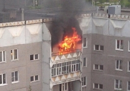 В Караганде горела многоэтажка: спасли детей и инвалидов
