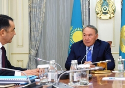 О чем говорили Назарбаев и Сагинтаев?