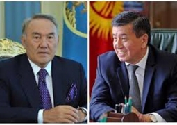 Нурсултан Назарбаев направил телеграмму кыргызскому президенту