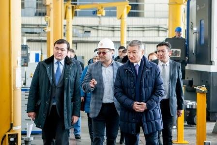 Женис Касымбек посетил крупные предприятия Восточного Казахстана 