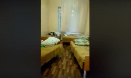 Не'закрылись на ремонт: В глазном институте Алматы красят стены, несмотря на то, что в палатах лежат дети (ВИДЕО)