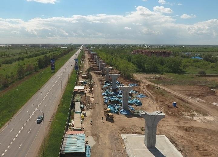 600 млн тенге кредита возьмут, чтобы возобновить строительство LRT в Нур-Султане