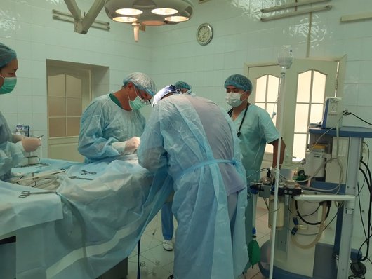 Гигантскую опухоль удалили у годовалого ребенка в Мангистау
