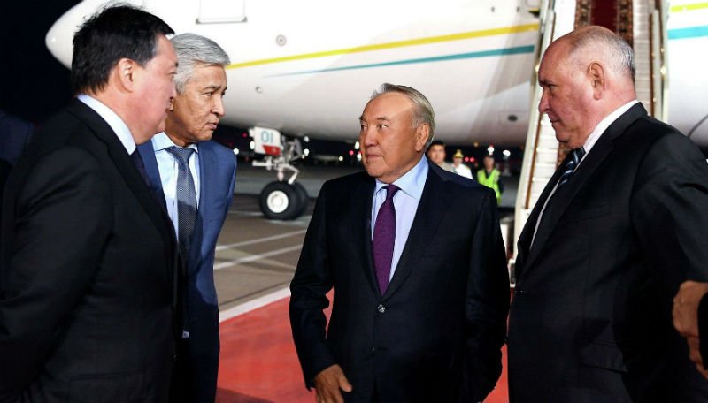 Нурсултан Назарбаев прибыл в Россию