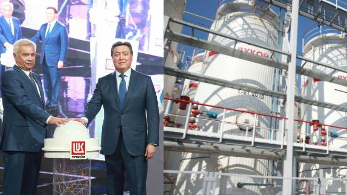 А.Мамин принял участие в открытии завода по производству масел в Алматинской области