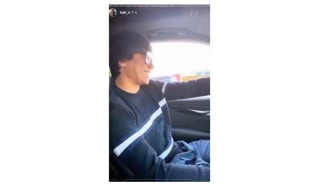 Видео вождения "без ремня" обнародовал Кайрат Нуртас в своем Instagram