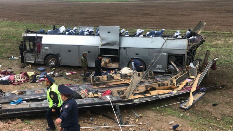 11 человек погибли в Жамбылской области: вынесен приговор по делу опрокинувшегося автобуса