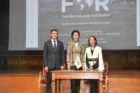 Казахстан впервые принял участие в Фестивале Земли