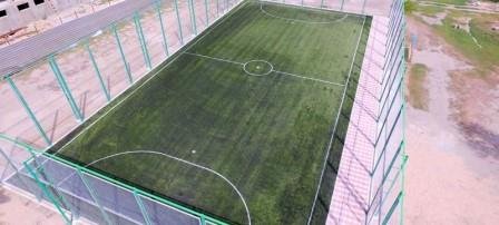 12 футбольных полей отремонтировали во дворах домов в Атырау