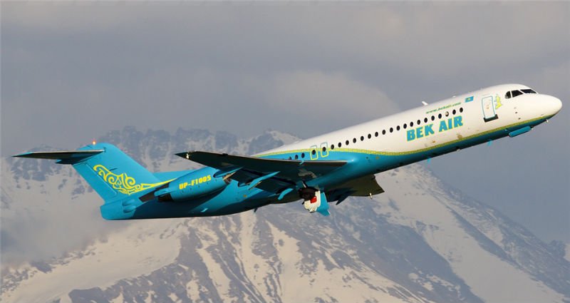 Казахстанцам рекомендуют отказаться от покупки билетов на самолеты Bek Air 