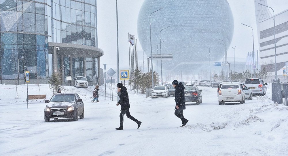Снежная погода ожидается сегодня в регионах Казахстана 