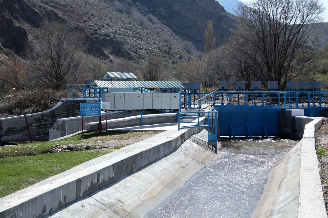 В Жамбылской области запустили реконструированный Аспаринский гидроузел