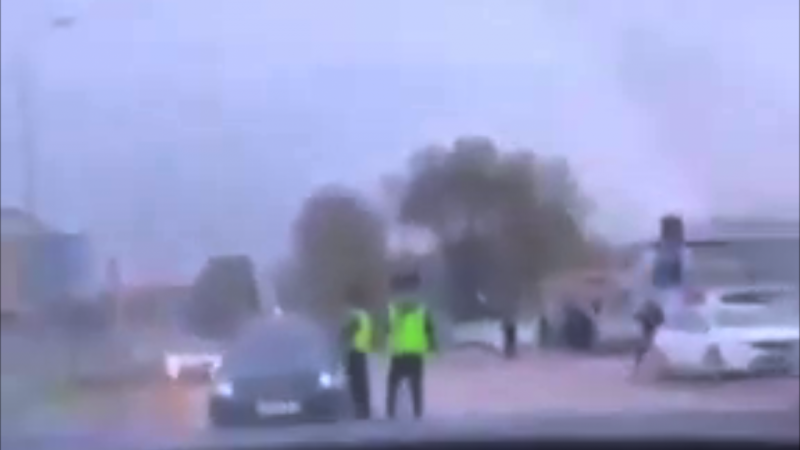 Арестован водитель Bentley, прорвавшийся через блокпост в Алматинской области