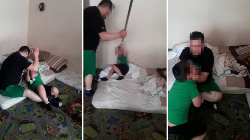 Шокирующее видео с избиением мальчика железной трубой появилось в Сети