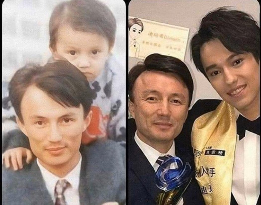 Отец Димаша Кудайберген поделился детской фотографией сына 