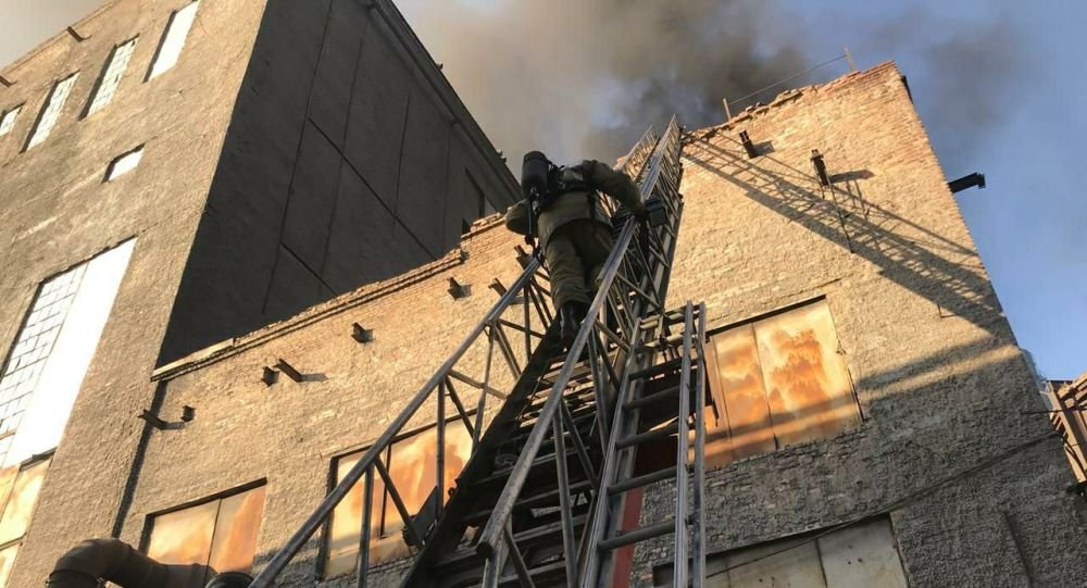На ТЭЦ в Темиртау вспыхнул пожар