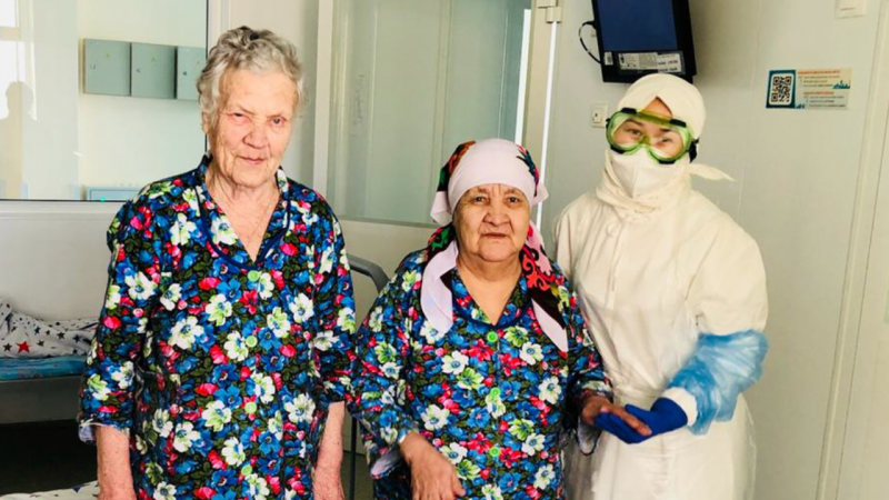 93-летняя жительница столицы смогла вылечиться от коронавируса 