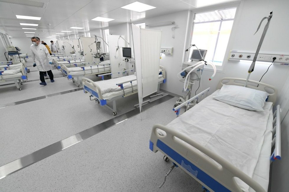 В новой больнице Алматы для зараженных КВИ начался прием первых 43 пациентов
