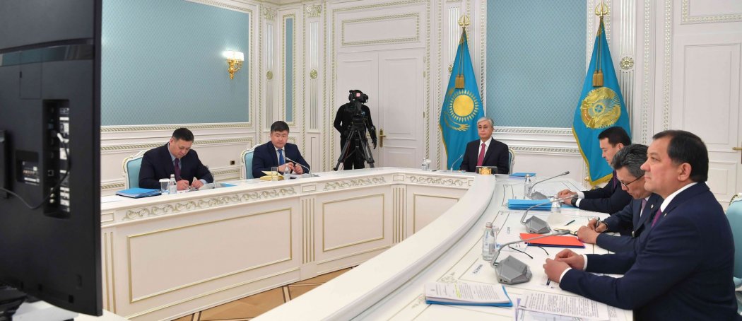 К.Токаев принял участие в заседании Высшего Евразийского экономического совета 