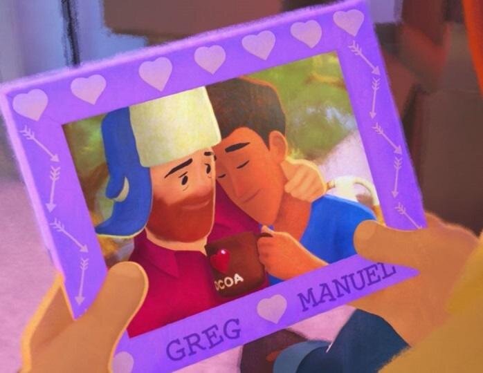 Студия Pixar сняла первый мультфильм про геев 