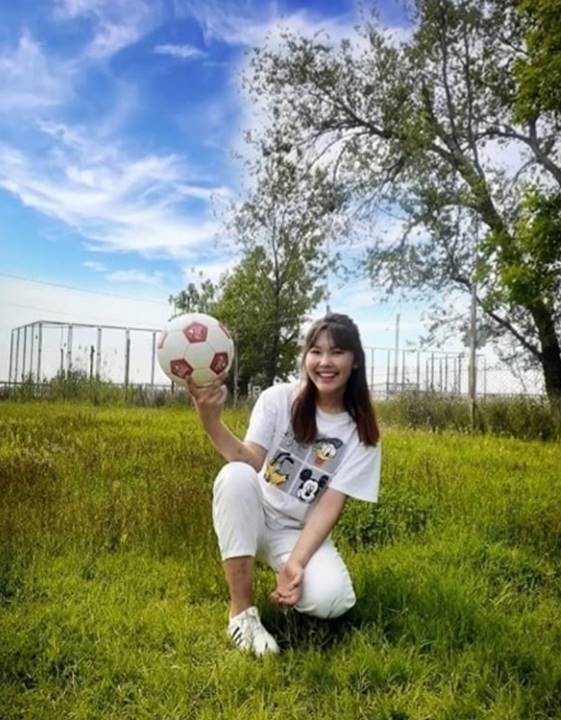 Мисс #АуылФутбол стала участница из южного Казахстана