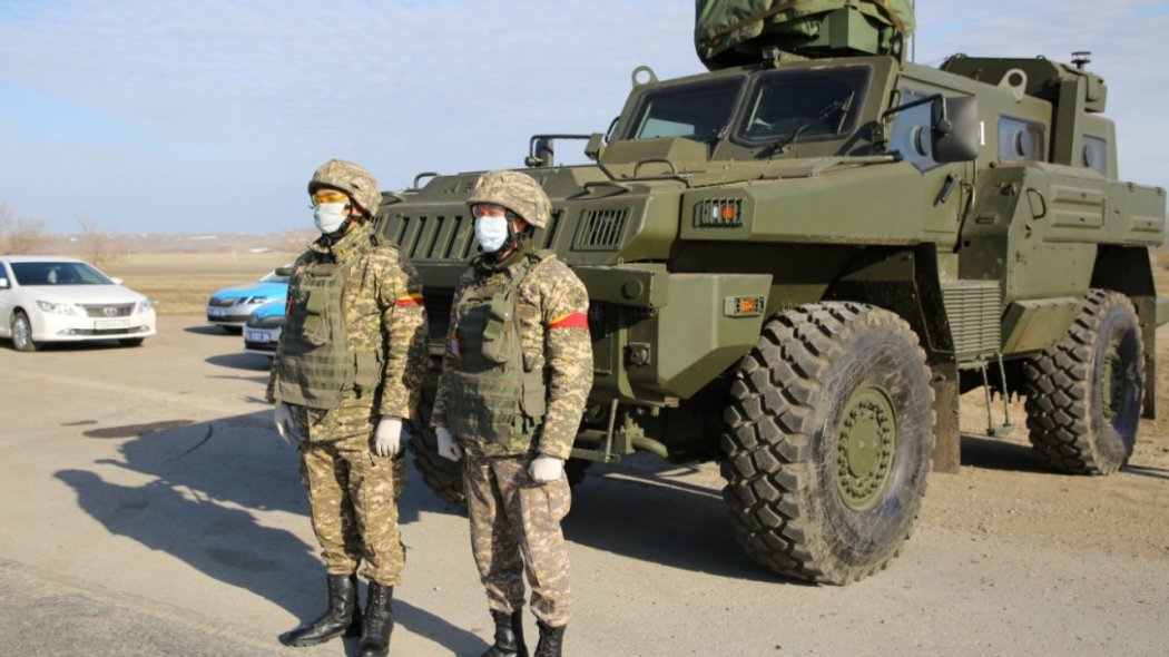Военные смогут ужесточать карантин в Казахстане 