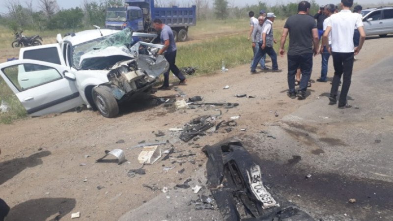 Лишенный прав водитель устроил ДТП в Актюбинской области: Погибли 6 человек 