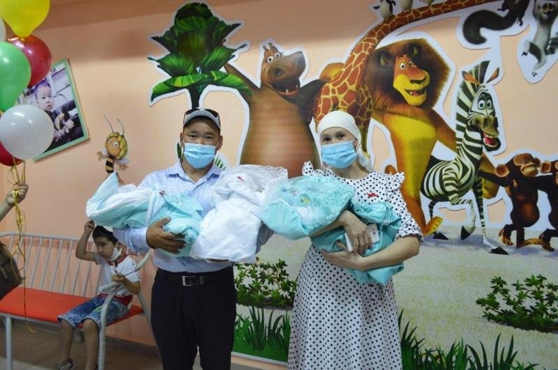Тройню родила женщина в Кызылординской области