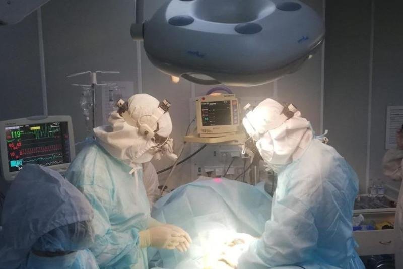 Новорожденному с коронавирусом провели операцию на сердце в Туркестанской области 