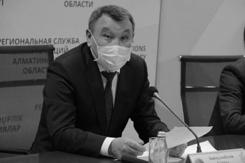 Главный санврач Алматинской области скончался от пневмонии
