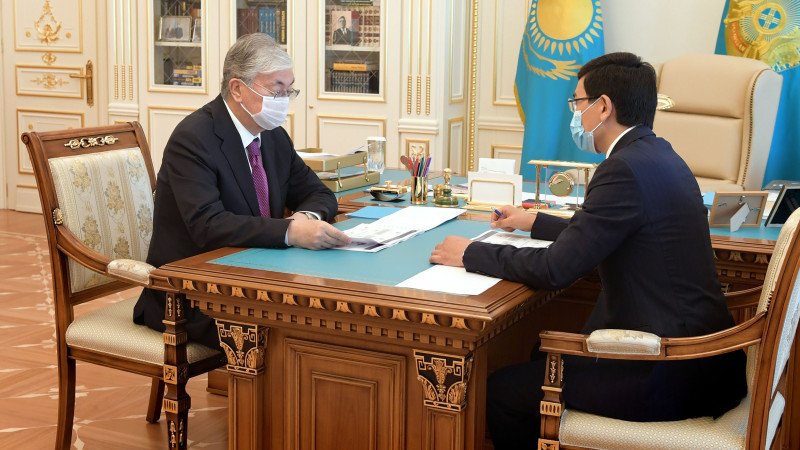 Президент принял министра образования и науки Асхата Аймагамбетова