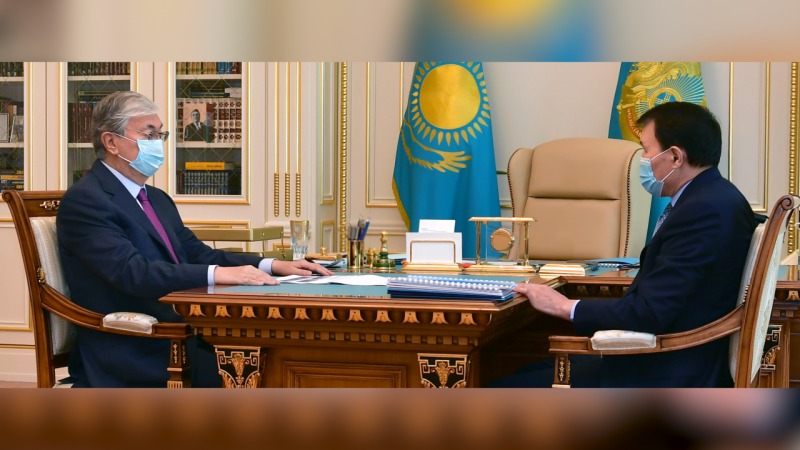 К.Токаев принял председателя Агентства по противодействию коррупции