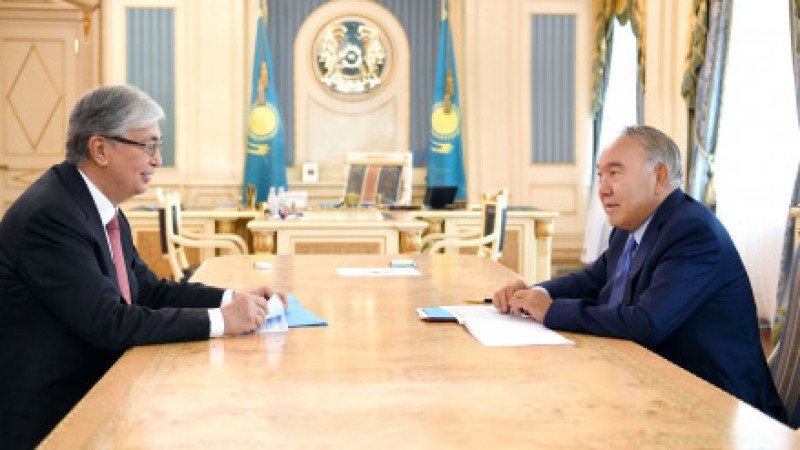 Назарбаев Тоқаевпен кездесті