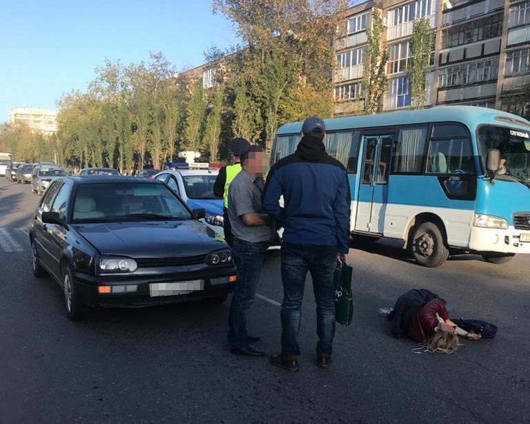 Автомобиль сбил пешехода в Петропавловске