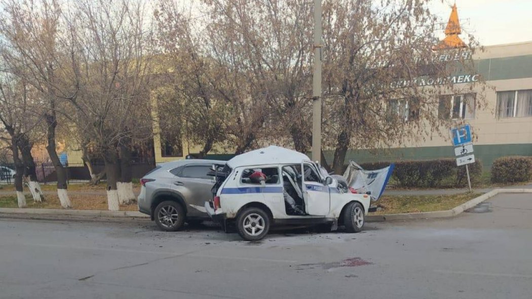 Двое полицейских погибли в результате ДТП в Щучинске (ВИДЕО)