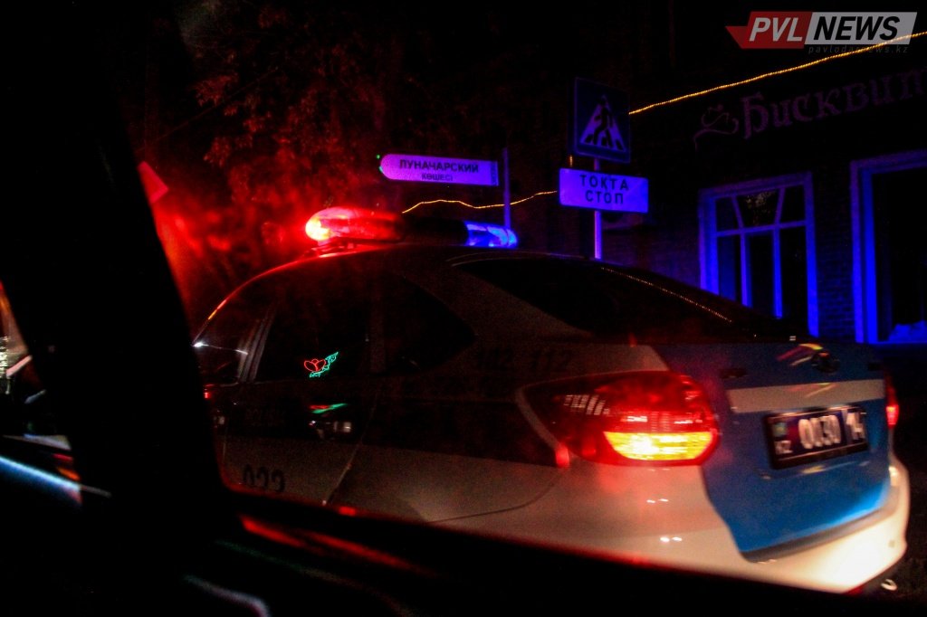 Полицейские устроили погоню за пьяным водителем в Павлодаре