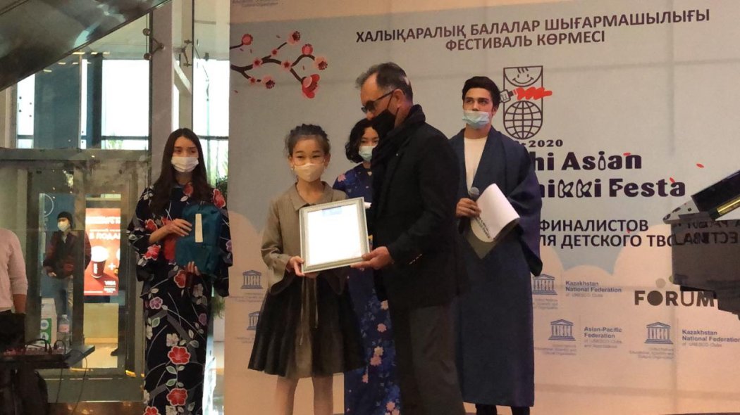 Школьница из Акмолинской области выиграла в международном конкурсе 