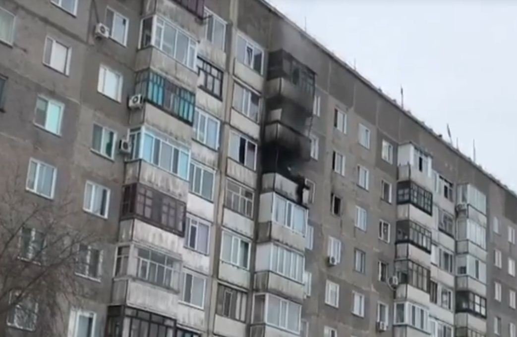 Во время пожара в Павлодаре погиб мужчина