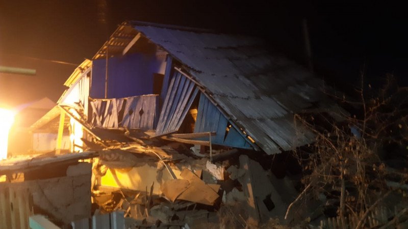 8 человек пострадали при взрыве газового баллона в Талдыкоргане