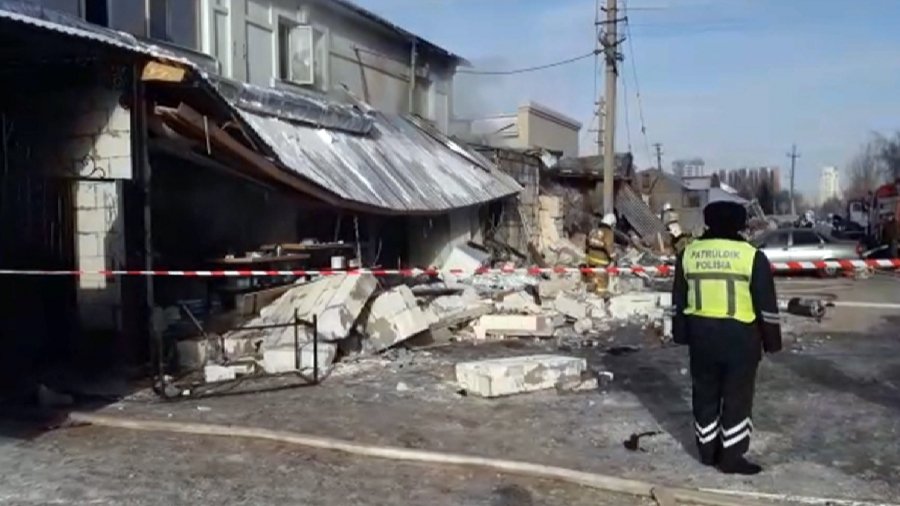 Медики рассказали о состоянии пострадавших после взрыва в кафе Нур-Султана 