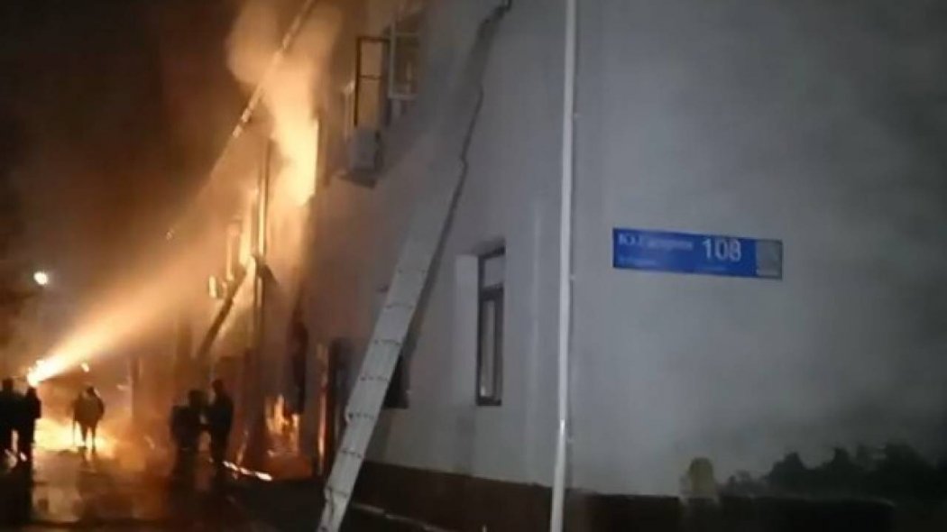 Тело мужчины обнаружили при тушении пожара в Шымкенте