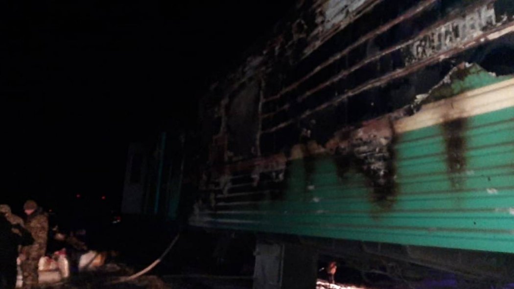 Пожар в поезде Мангышлак-Актобе: стало известно о состоянии пострадавших
