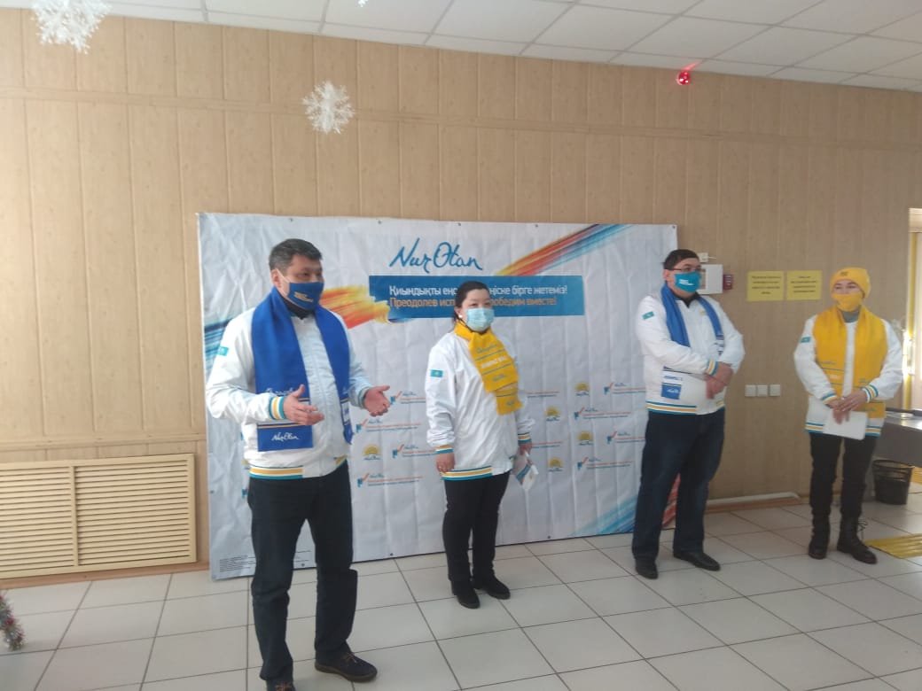 «Nur Otan» в СКО: «Улучшить медицинское обслуживание для более 18 тысяч жителей Жамбылской района»