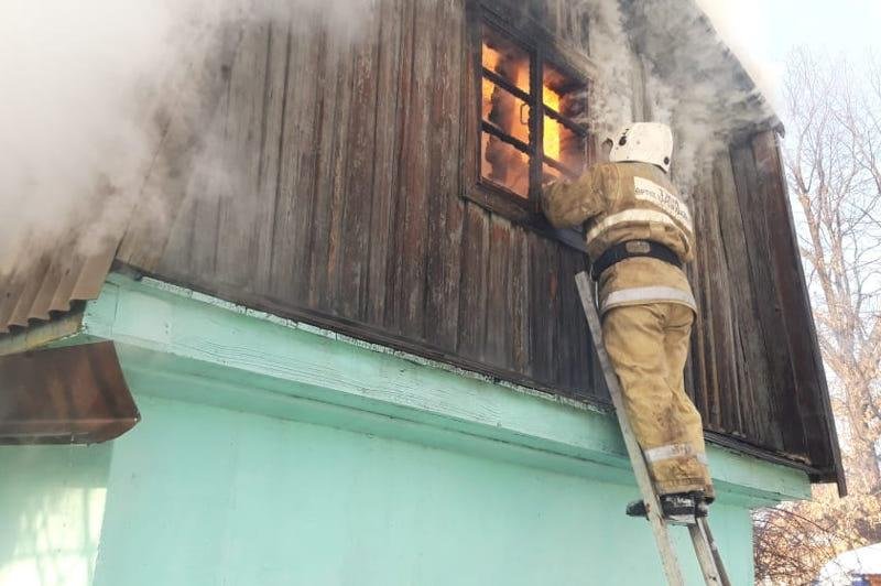 Пенсионерка погибла при пожаре в Усть-Каменогорске